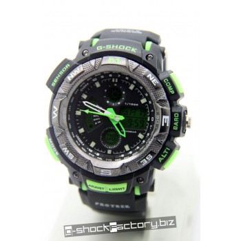 G-Shock Aviator GA-1000 Black & Green Watch