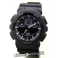 G-Shock GA-100 Black on Black Watch