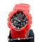 G-Shock GA-100 Red & Black Wrist Watch