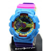 G-Shock GA-110 G-Man Hyper Colors Limited Edition Blue/Pink/Purple Watch