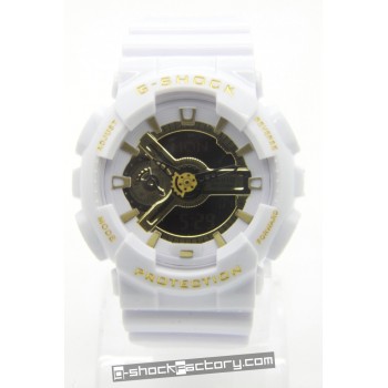 G-Shock GA-110 White & Gold Watch