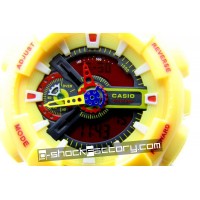 G-Shock GA-110 Yellow & Red Watch