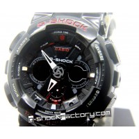 G-Shock GA-120 Black & Red Watch