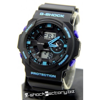 G-Shock GA-150 Black & Blue Watch