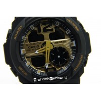 G-Shock GA-310 Matte Black & Gold Watch