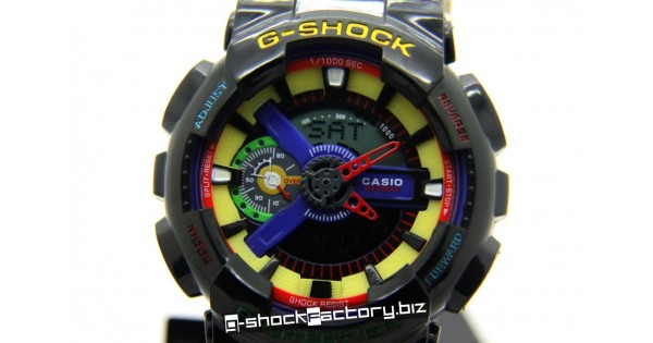 G-Shock GA110DR-1A Dee & Ricky Black Watch - by www.g-shockfactory.com