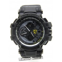 G-Shock GW-A1100ADWR Aviator Ferrari Edition Black & Grey Watch
